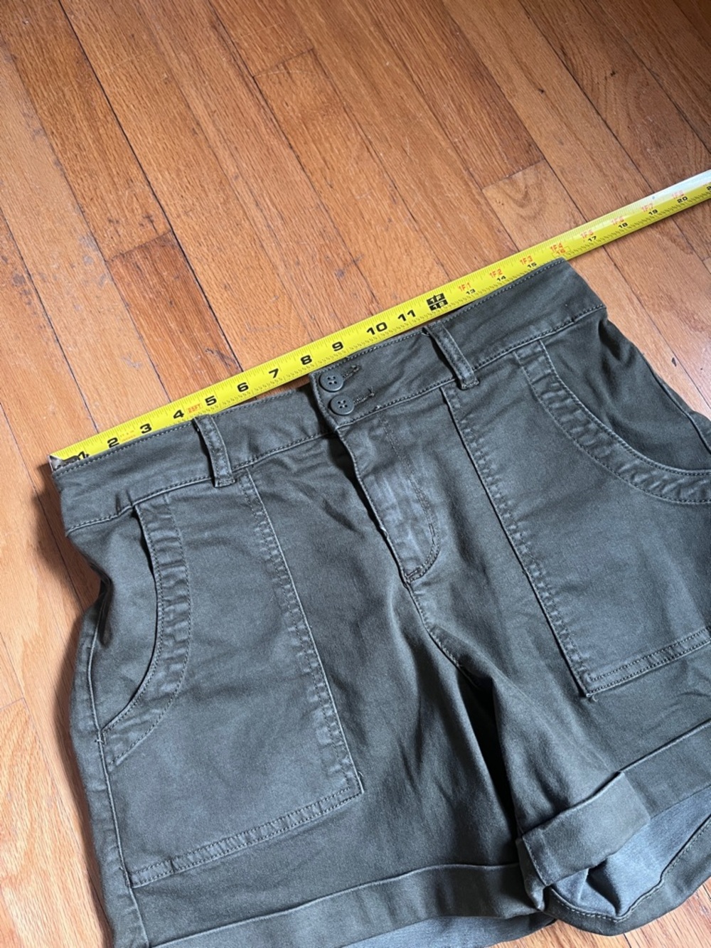 Sanctuary | EVEREVE Olive Utility High-Rise Women’s Shorts 29 - Picture 12 of 12